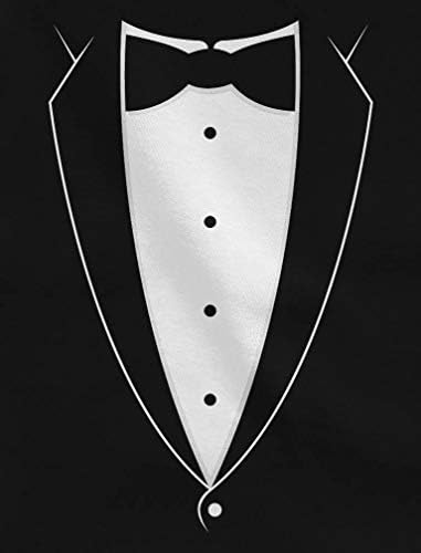 טוקסידו חולצות לגברים מודפס חליפת & מגבר; עניבת מצחיק תלבושות חידוש גברים טוקסידו חולצה