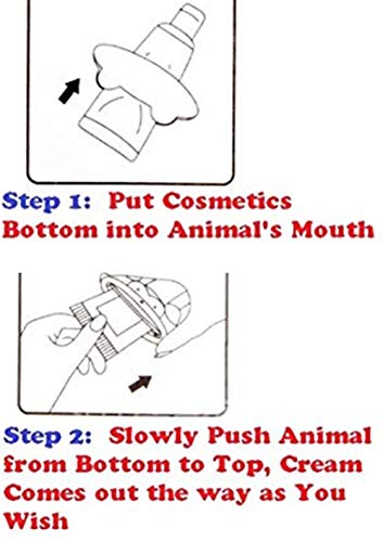 ביטו קריקטורה בעלי החיים משחת שיניים צינור מסחטת, צפרדע חתול פנדה חזיר בצורת משחת שיניים קליפ,