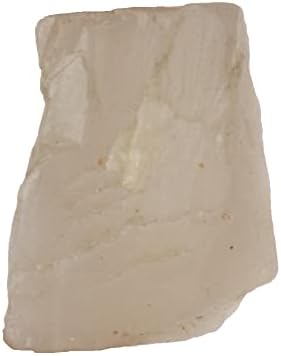 Gemhub 94.45 CT פרוסת אבן ירח גופנית גולמית גולמית גולמית, אבן חן רופפת לא מטופלת לצורך מונית, נפילה, רייקי