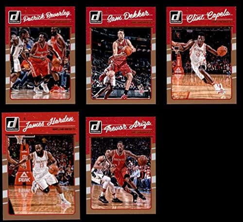 -17 Donruss Houston Rockets קבוצת יוסטון רוקטס NM/MT רוקטס