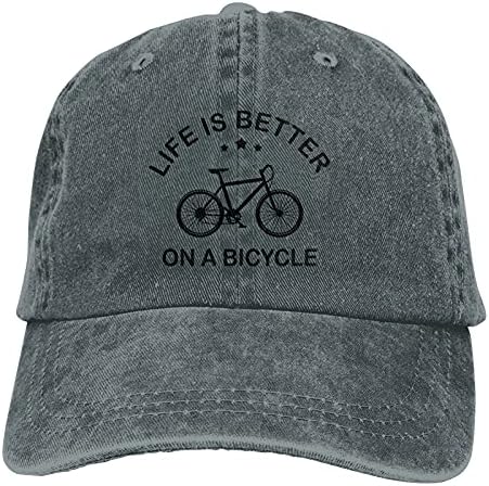 החיים טובים יותר על סיסמת אופניים כובעי קאובוי
