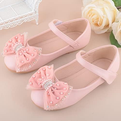 נעלי ילדים אופנה נעלי עור קטנות נעלי תינוקות נעלי נסיכה תחרה קשת נעלי נסיכה לבנות