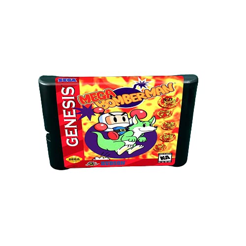 Man Aditi Mega Bomber Man - מחסנית משחקי MD של 16 ביט למגמה קונסולת Genesis