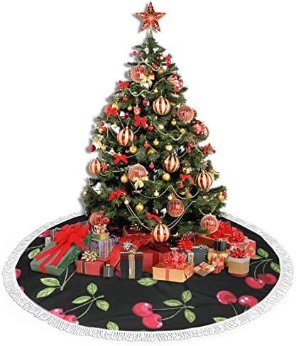 חצאית עץ חג המולד של דובדבן דובדבן, לקישוט בית החג של חג המולד 36