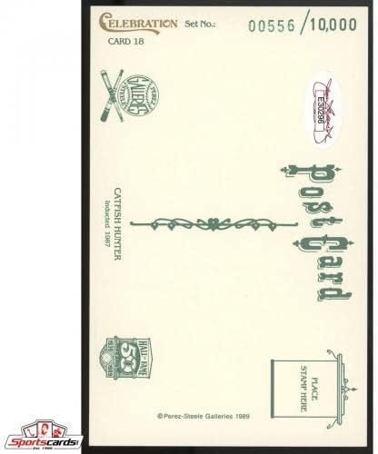ג ' ים קאטפיש האנטר חתם על גלויה של פרז-סטיל