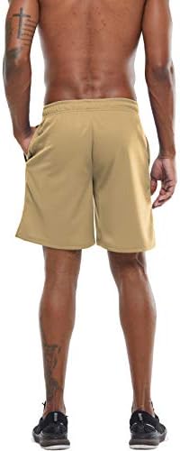 G אימון בהדרגה לגברים 7 מכנסיים קצרים מהיר של מכנסי כושר קלים מהירים עם כיסי רוכסן
