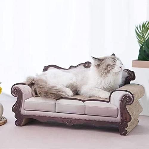 גנרי חתול גרדן מיטה, חתול שריטות לוח ריהוט מגן, גדול גודל רכב ספה גלי נייר חתולי שריטה כרית עבור מקורה חתולי