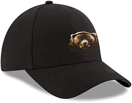 גריזלי דוב כותנה בייסבול כובע נהג משאית כובע לגברים נשים רטרו בציר כובעי בייסבול כובע מתכוונן אבא