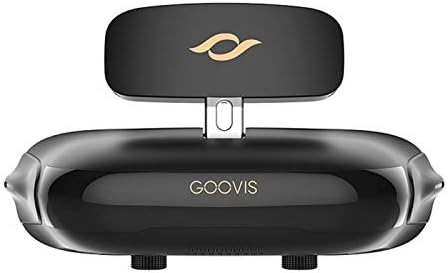 תצוגה של Goovis Pro Amoled, Blu-ray 2D / 3D משקפיים HMD תמיכה 4K סרטי 3D כחולים-קרני, נטפליקס פריים וידאו