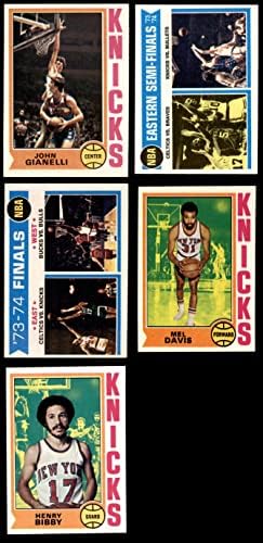 1974-75 Topps New York Knicks Team