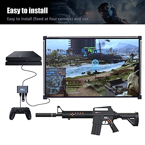 בקר משחק אלחוטי Xbox Gun Controller Standard תואם ל- PS-4 Pro, בקר Gamepad Joystick עבור פלייסטיישן