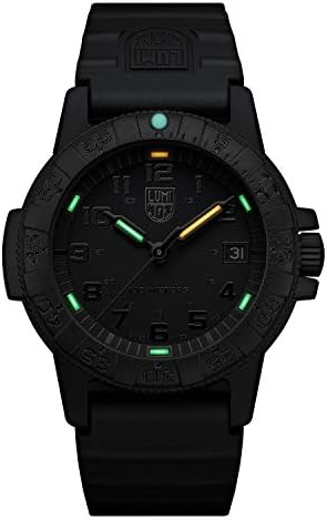 0301. שעון גברים 39 ממ-שעון צבאי בפונקציית תאריך שחור 100 מ ' עמיד במים