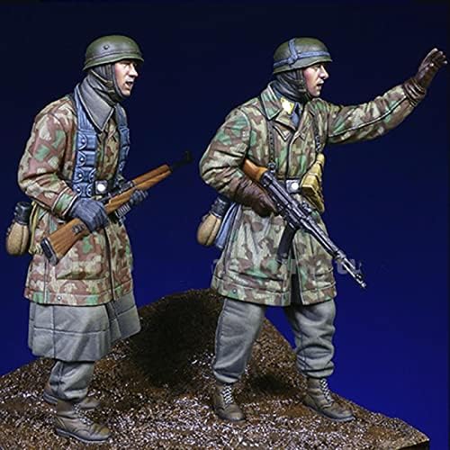 גודמואל 1/35 מלחמת העולם השנייה גרמנית חייל שרף דמויות / אינו מורכב ולא צבוע חייל מיניאטורי ערכת / הק-5132