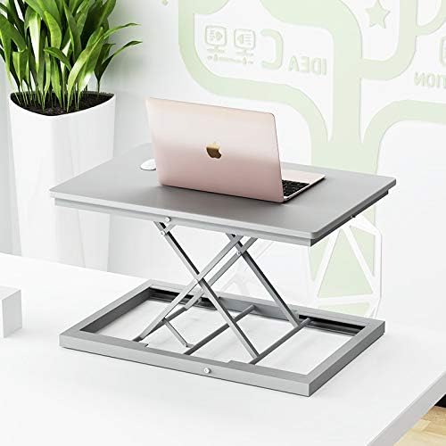 שולחן עבודה,גובה מתכוונן צג מעמד מעלית מחשב שולחן מחשב משכים מסך שיפור שולחן עבודה מעלית תצוגת