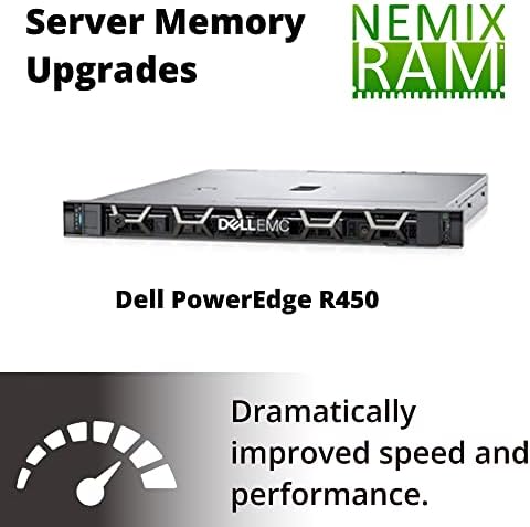 NEMIX RAM 512GB DDR4-2933 PC4-23400 ECC RDIMM שדרוג זיכרון שרת רשום לשרת Dell PowerEdge R450 Rack