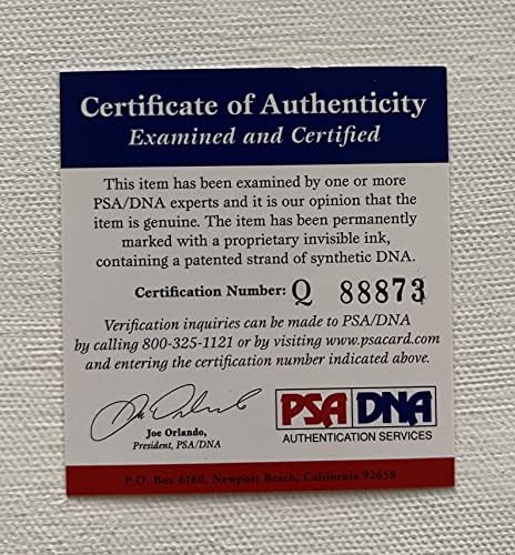 צ'רלס ג'ונסון חתום על חתימה מבריק 8x10 צילום קולורדו רוקי - PSA/DNA מאומת