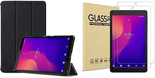 Procase Alcatel Joy Tab 2 Tablet Case 8 אינץ '2020 שחרור צרור כיסוי אור דק עם מגן מסך עבור Alcatel Joy