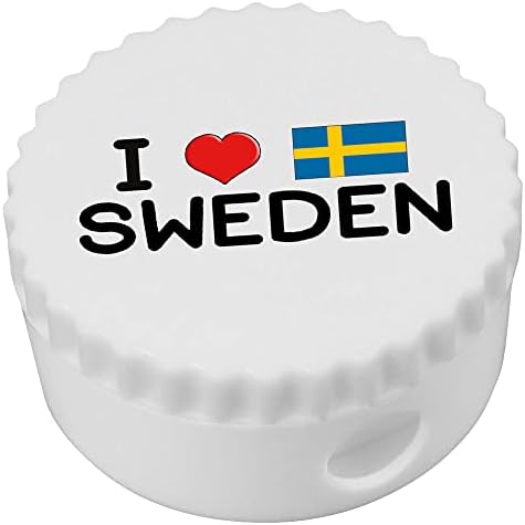 Azeeda 'אני אוהב שוודיה' מחדד עיפרון קומפקטי