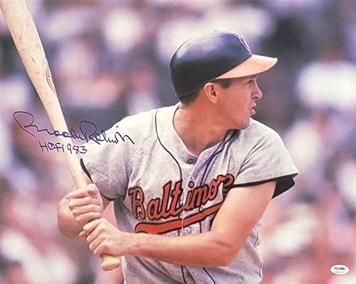 Brooks Robinson חתימה 16x20 צילום Baltimore Orioles Hof 1983 PSA/DNA 3A56839 - תמונות MLB עם חתימה