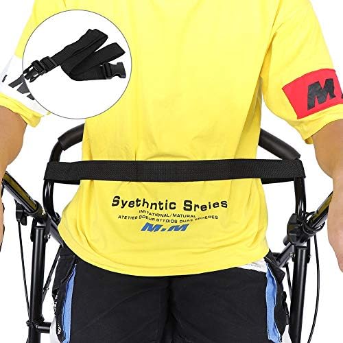שחור כיסא גלגלים בטיחות רצועת חגורת בטיחות - 47 אורך