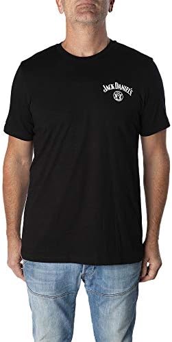תהליך הזיקוק הרשמי של ג'ק דניאל חולצת טריקו לוגו כותנה-שחור