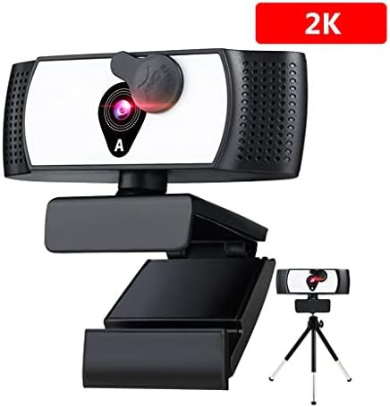 WSSBK מצלמת רשת 4K 2K 1080p מצלמת אינטרנט מלאה HD עם מצלמת אינטרנט מיקרופון קל עבור מחשב נייד וידאו