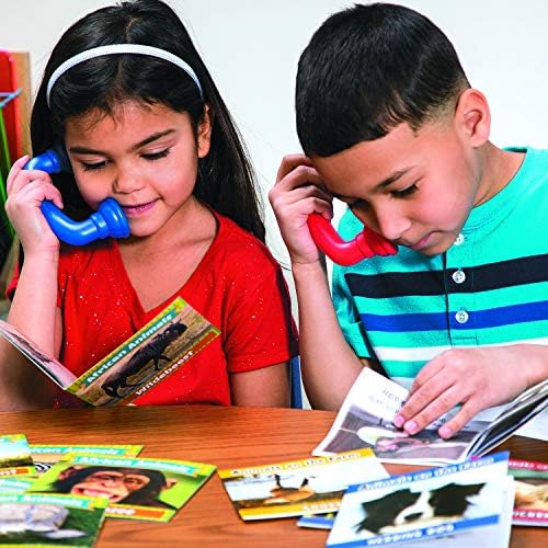 כיף אקספרס קריאה למשוב שמיעתי עצמי לוחש טלפונים לילדים, 12 חבילות - טיפול בדיבור עוזר בהוראת - מאיצים את שטף הקריאה,