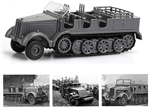 ויקונדו צבאי דגם 1/72 מלחמת העולם השנייה גרמניה של חצי במעקב משוריין תחבורה רכב דגם סימולציה צבאי