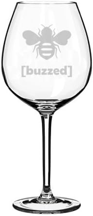 יין זכוכית גביע מצחיק זמזם דבורה