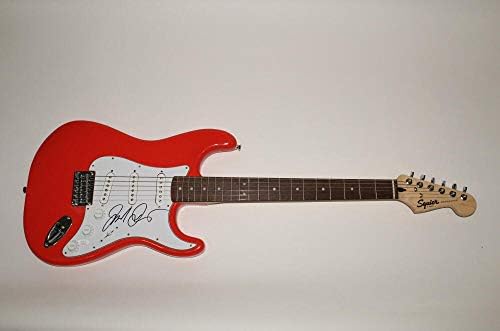 ג'ק ג'ונסון חתום על חתימה חתימה פנדר גיטרה חשמלית בין חלומות JSA