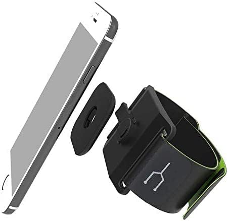 Navitech טלפון נייד שחור עמיד למים עמיד למים חגורת חגורת מותניים - תואם עם טלפון חכם עם טלפון