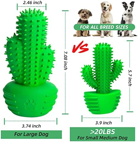 צעצועי כלבים של פמלולו, צעצועי לעיסת כלבים לעיסות אגרסיביות מתנות ליום הולדת לחג המולד מתנות מברשת שיניים
