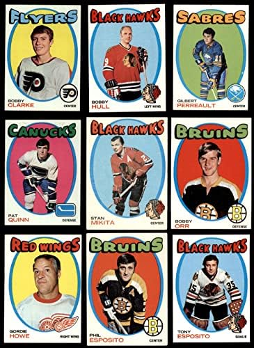 1971-72 Topps Hockey Set Set Ex