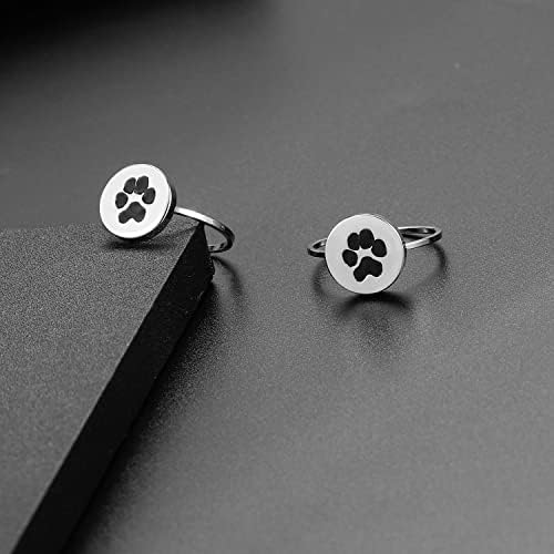 לונגליטר כלב טבעת אישית מותאם אישית הדפסת שרשרת לחיות מחמד שרשרת בזיכרון של כלב מחמד זיכרון תכשיטי זיכרון