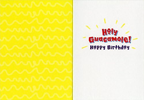 כלב טאקו ראש אוונטי הומוריסטי / מצחיק יום הולדת כרטיס