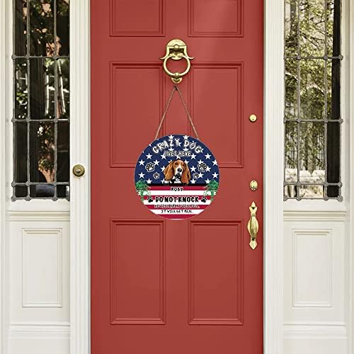 מאליהונג אישית אמריקאי דגל חמוד ביישון פריז כלב חיות מחמד סימן מול דלת חווה מרפסת דקור תליית סימן