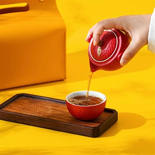 HDRZR כוסות תה קמפינג חיצוניות סיר תה קרמיקה קרמיקה ניידת קרמיקה תה כוסות תה כוסות תה