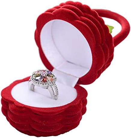מלופוסה סל עגילי טבעת מטבע שרשרת תכשיטי אריזת מתנה מקרה עבור הצעה, אירוסין