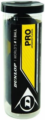 Dunlop Pro XX Squash Ball - צינור 3 -כדור