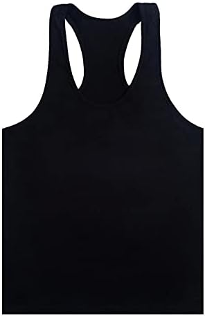 Qtocio לחדר כושר לגברים פיתוח גוף שריר שריר y-back גופיות גופיות כושר חולצת אימון חולצות תחתיות