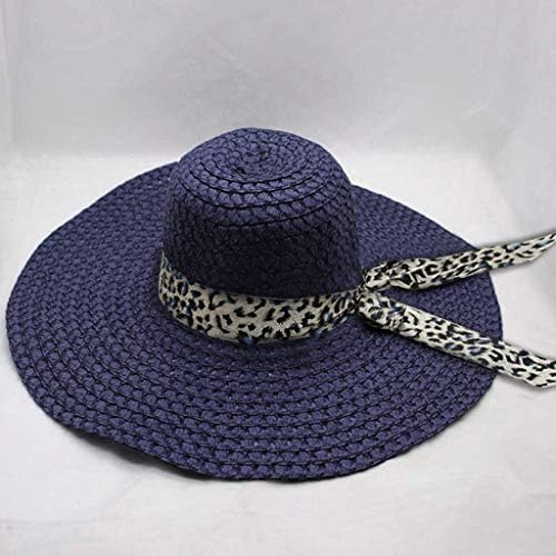 פנמה קש שמש כובע לנשים גברים קש שמש כובע חוף רחב שוליים עד50 + אופנתי קש פדורה