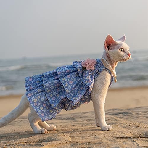 בגדי חתול חסרי שיער של אוצסטין, חצאית עוגת קיץ חצאית שכבתית חצאית מתלה אנטי-קשורה לספינקס, קורניש רקס, דבון