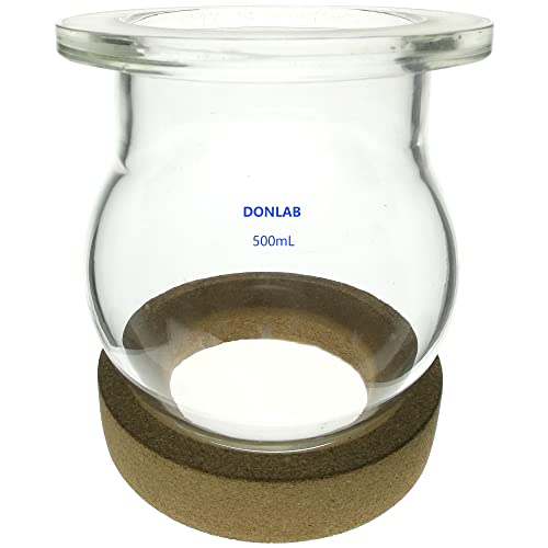 DONLAB ReA-51-500 500 מל תגובה החלפה עגולה בקבוק בקבוק הקומקום בלבד
