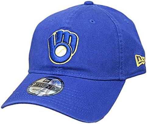 עידן חדש מילווקי ברוארס 9 עשרים ליבה קלאסי מתכוונן כובע-כחול