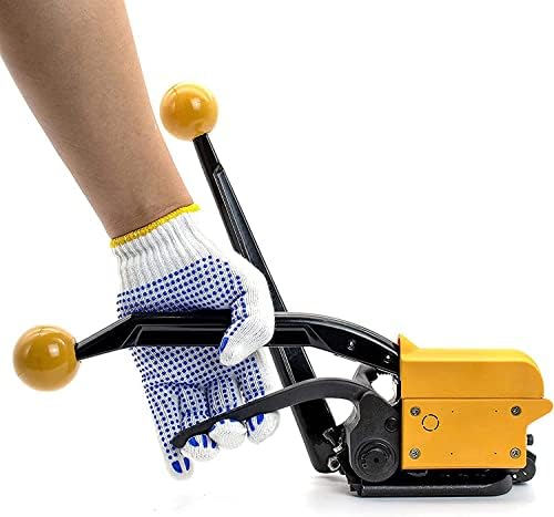 מכשיר רצועות מתכת ניידות של OHYAS, חותך מתח רצועה ידני ללא אבזם, כלי אריזת מתכת נטולת חותם