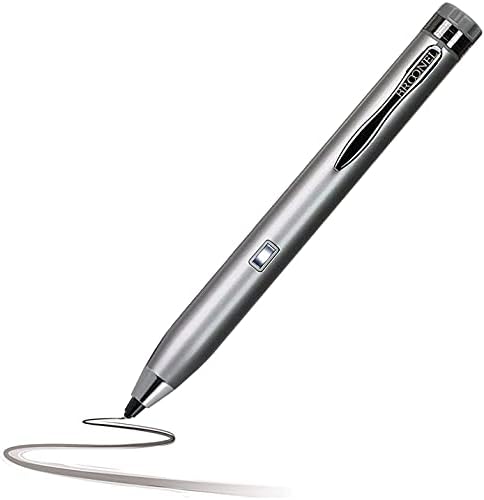 Navitech Silver Point Point Digital Active Stylus Pen - תואם לטלפון נייד של Samsung Galaxy A13