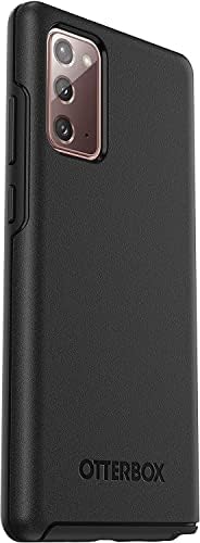Otterbox Galaxy Note20 5G Symmetry Series Case - Black, Ultra -Sleek, תואם טעינה אלחוטית, קצוות מוגבהים