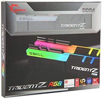 G.Skill Tridentz RGB סדרה 16GB 288 פינים DDR4 SDRAM DDR4 3200 זיכרון שולחן עבודה F4-3200C16D-16GTZRX
