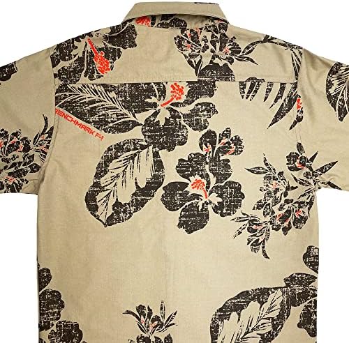 חולצת הוואי עמידה בפני שרוול ארוך להבה - מיוצרת בארצות הברית