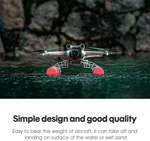 Swayfoon Drone ציוד נחיתה החלקה על ערכת אימונים סט צפה עבור DJI Mini 3 Pro Drone ציוד נחיתה